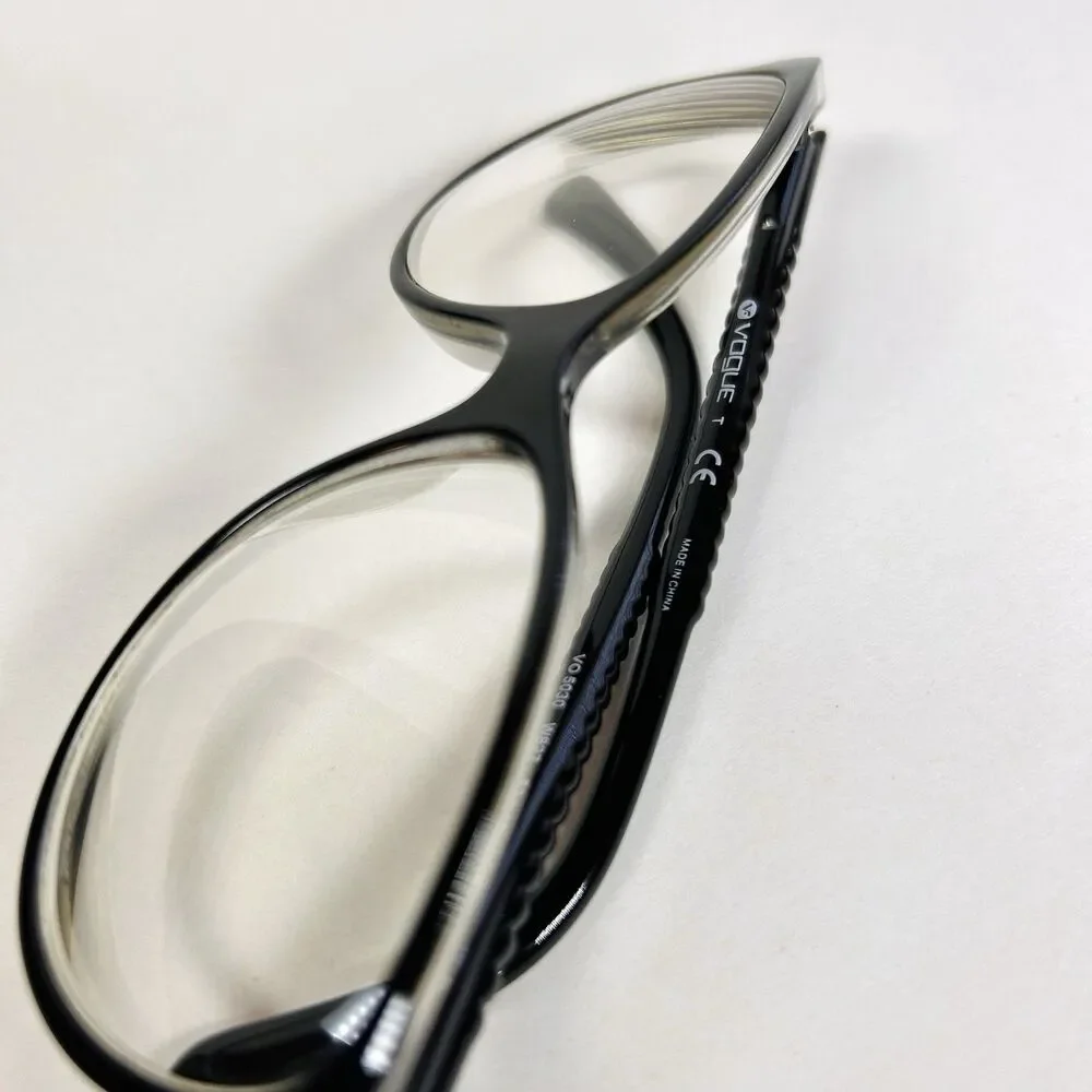 Vogue VO 5030 W827 Top Black/Transparent Authentic Eyeglass Frames 53-16